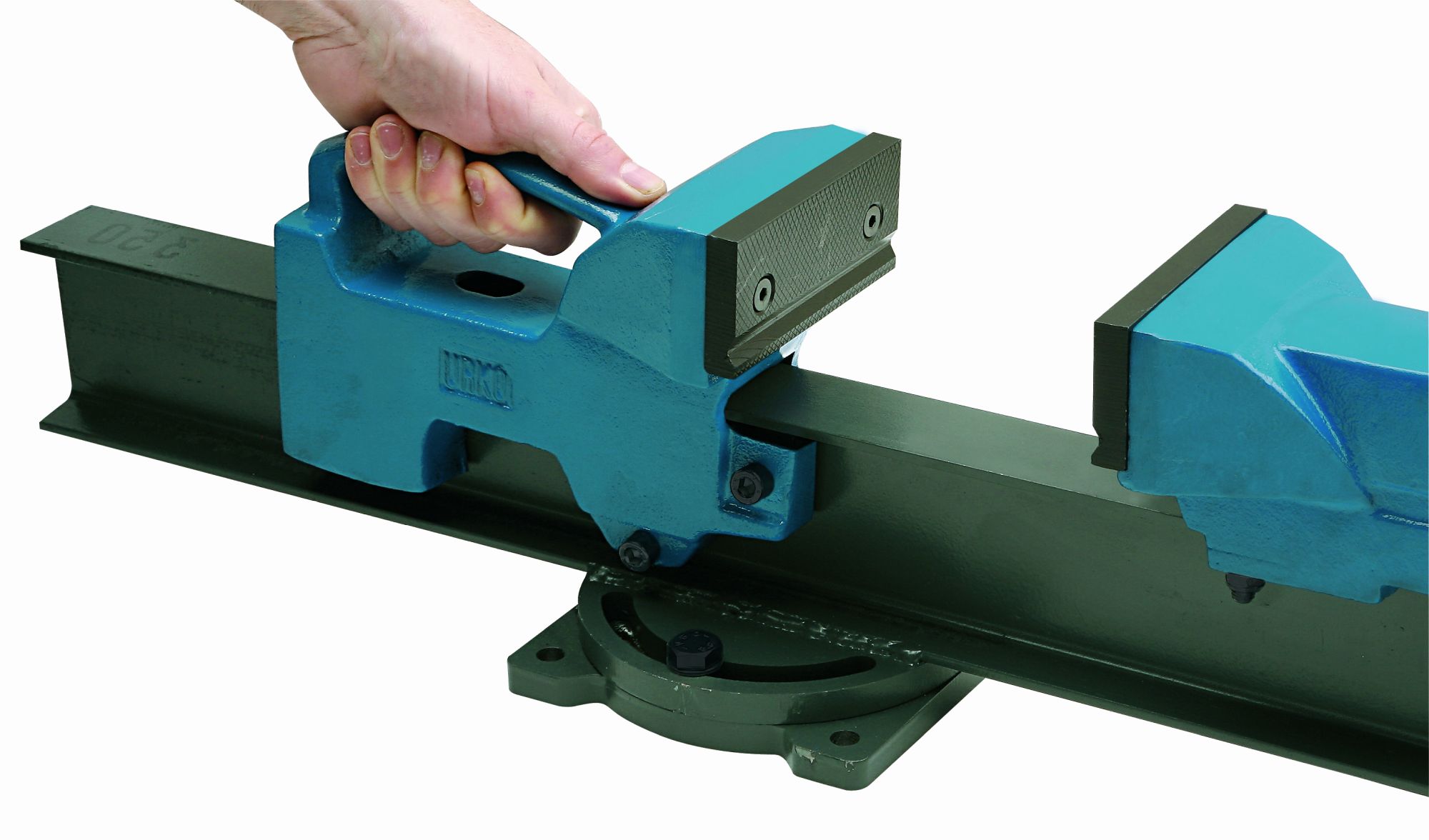 Tornillo de Banco Urko Mod. 976 Aproxim. Rápida - Base Giratoria